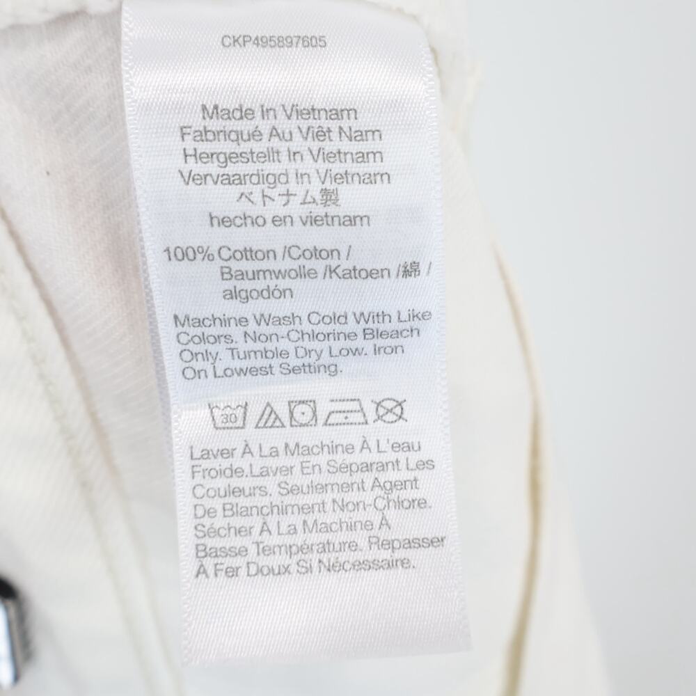Madewell White Midi A-Line Skirt - Picture 8 of 9